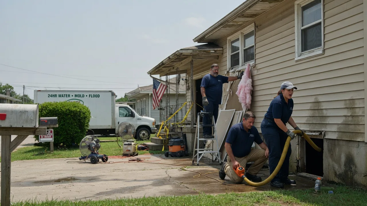 Water Damage Repair in China Village, ME near me